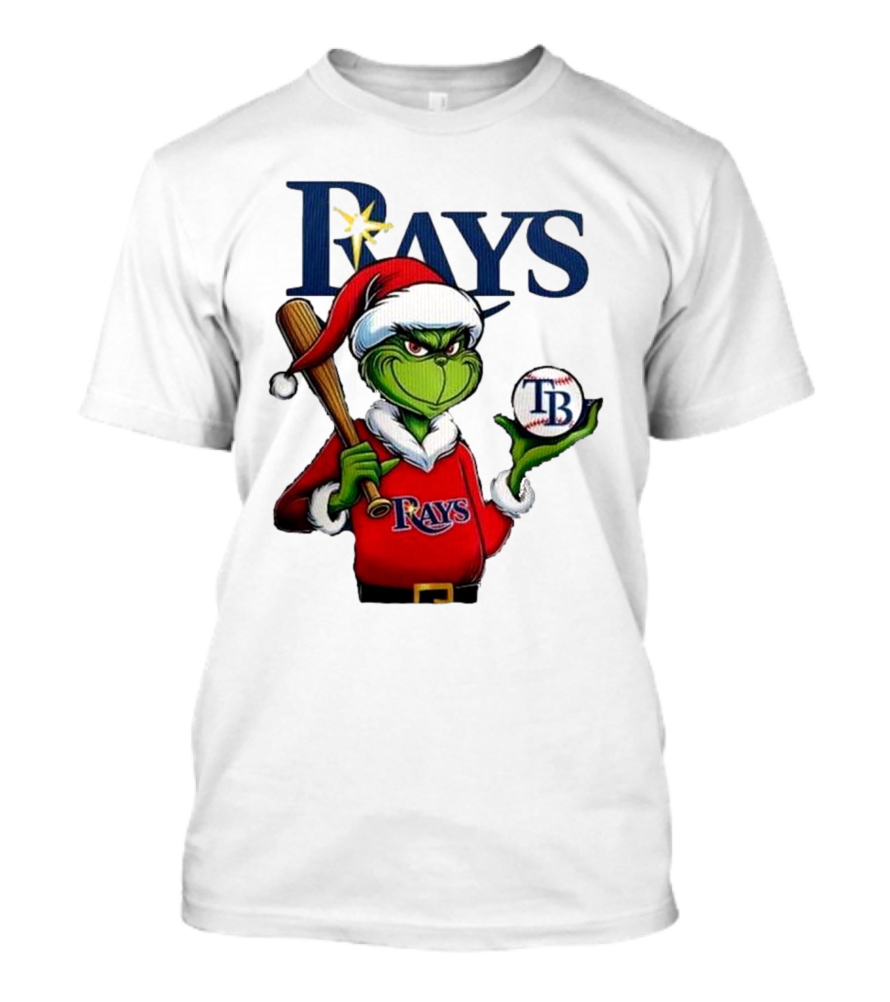 MLB Tampa Bay Rays The Grinch Christmas 2024 Grinchmas T-Shirt