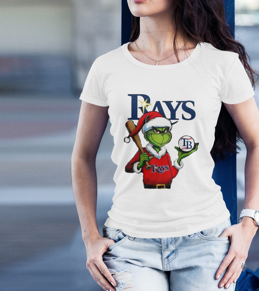 MLB Tampa Bay Rays The Grinch Christmas 2024 Grinchmas T-Shirt