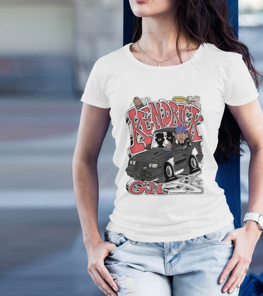 Kendrick GNX Freakorico Cartoon Car T-Shirt