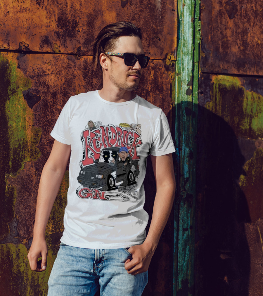 Kendrick GNX Freakorico Cartoon Car T-Shirt