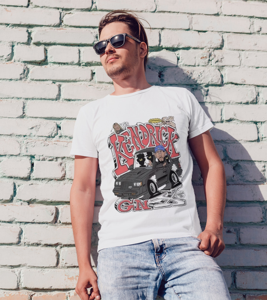 Kendrick GNX Freakorico Cartoon Car T-Shirt