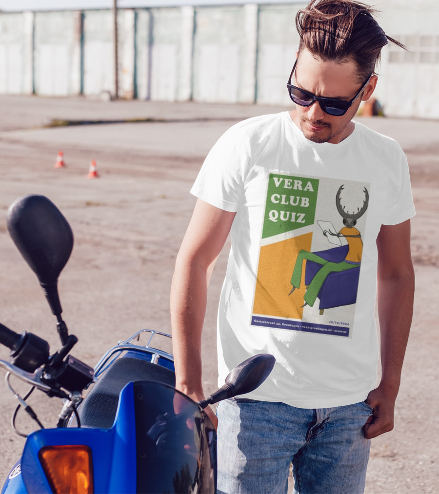 Vera Club Quiz December 19 2024 Oosterstraat 44 Groningen Vera In Groningen NL Senwyk Antler Figure Chair T-Shirt