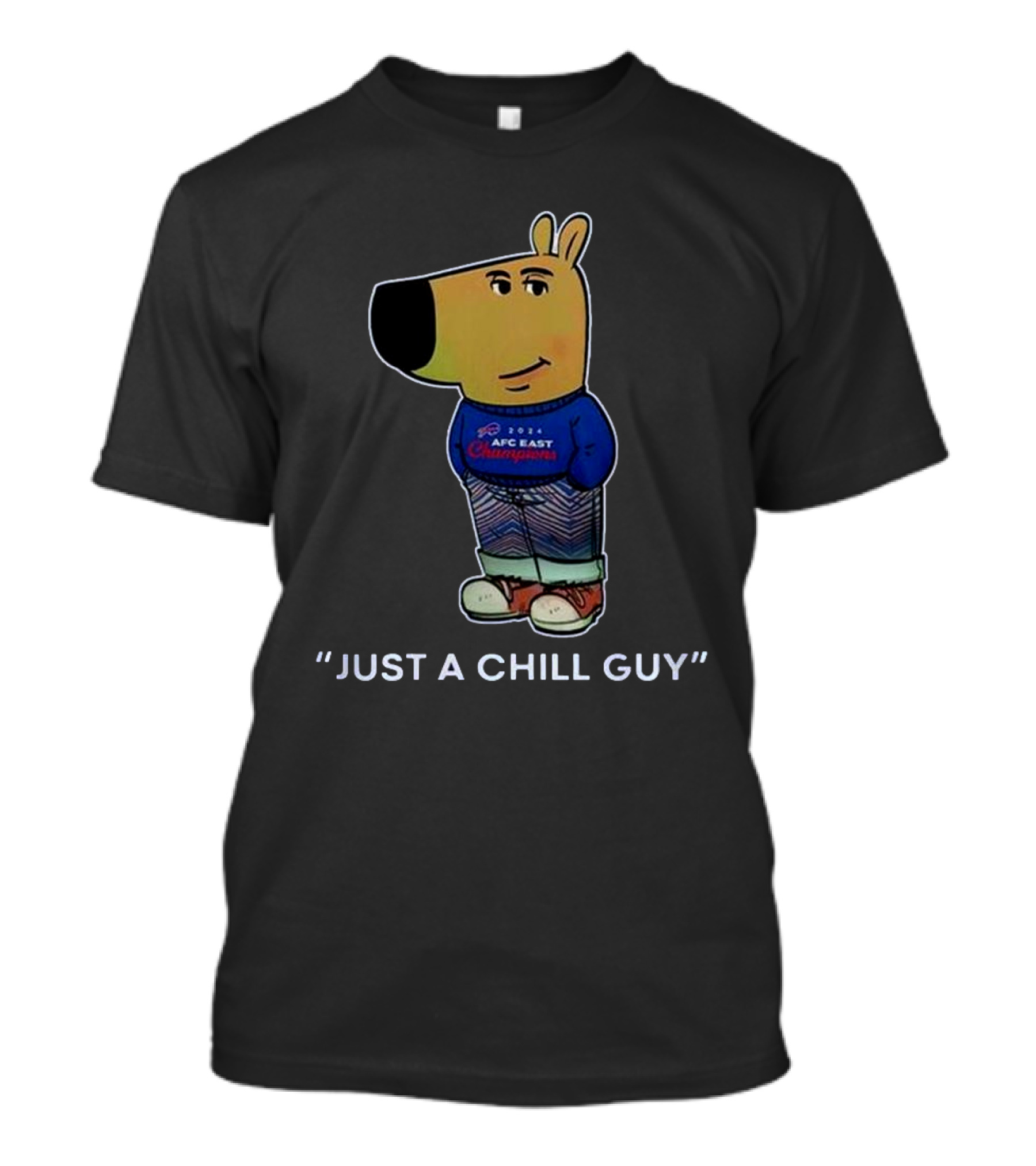 Buffalo Bills 2024 AFC East Champions Just A Chill Guy T-Shirt