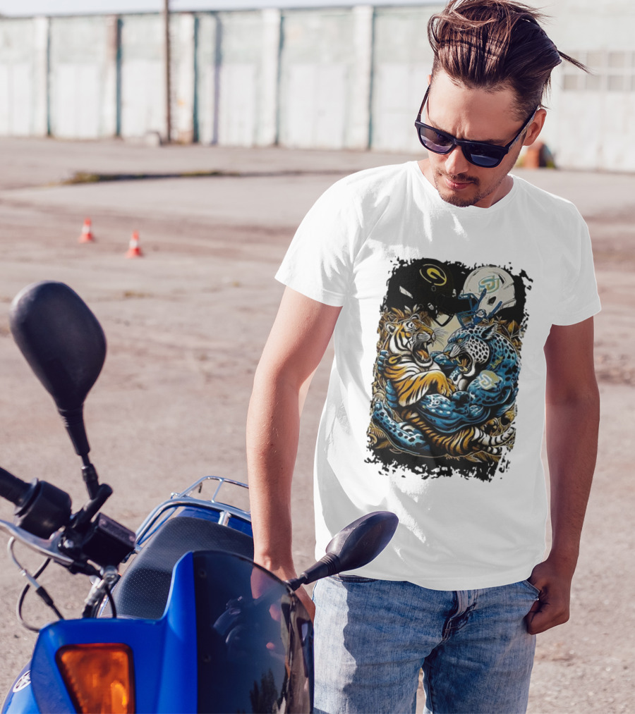 Grambling State Tigers Vs Southern Jaguars 2024 House Divided Bayou Classics Epic Showdown T-Shirt
