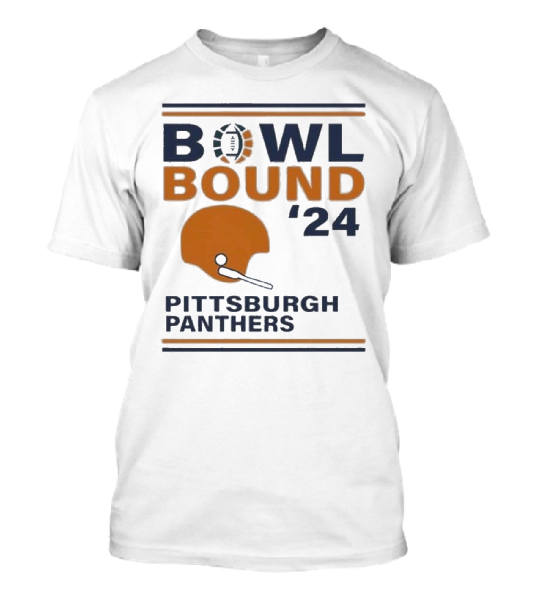 Pittsburgh Panthers Bowl Bound 2024 Football Helmet T-Shirt