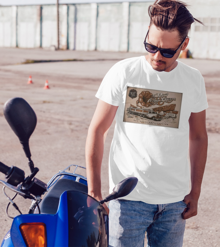 Red Clay Strays Morrison CO Sep 14 2025 Red Rocks Amphitheatre Stagecoach And Trumpet T-Shirt