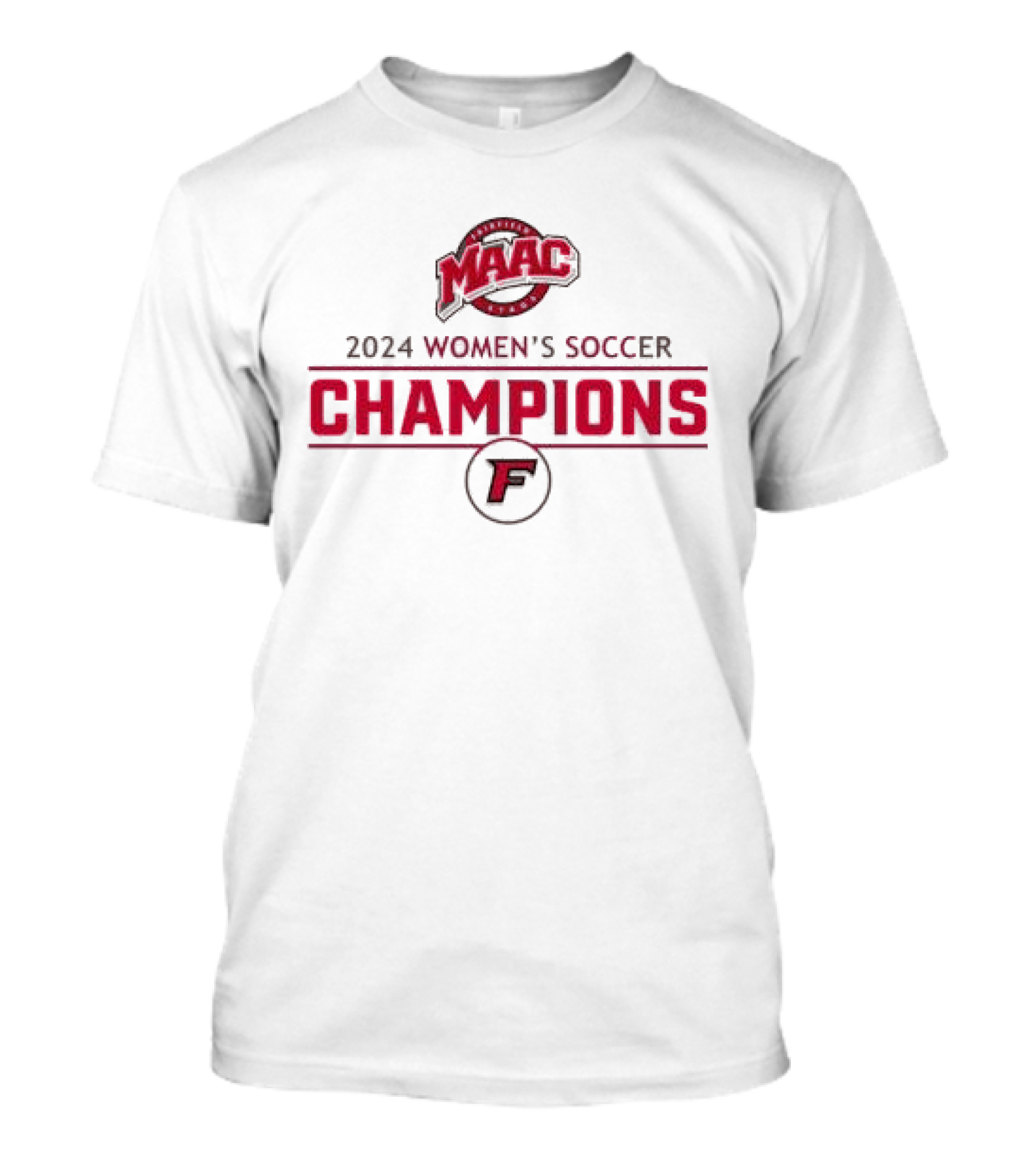 Fairfield Stags MAAC 2024 Women’s Soccer Champions T-Shirt