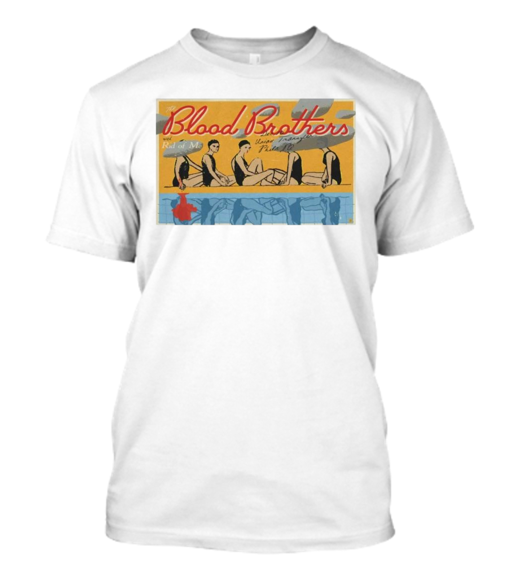 The Blood Brothers With Red Of Me Union Transfer Philadelphia Dec 10 T-Shirt