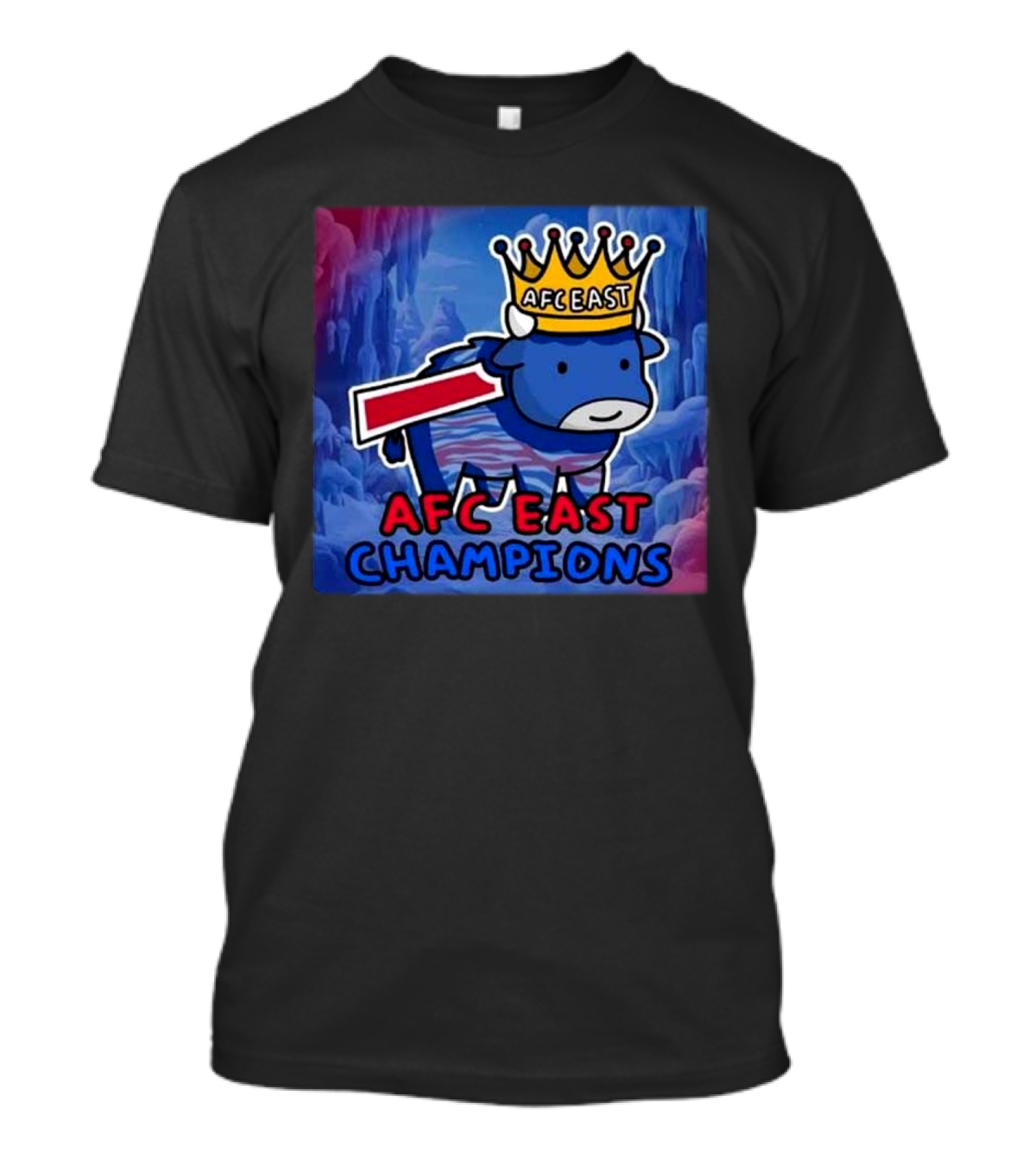 The Buffalo Bills 2024 AFC East Champions CornDoggyLOL AFC East Champions T-Shirt
