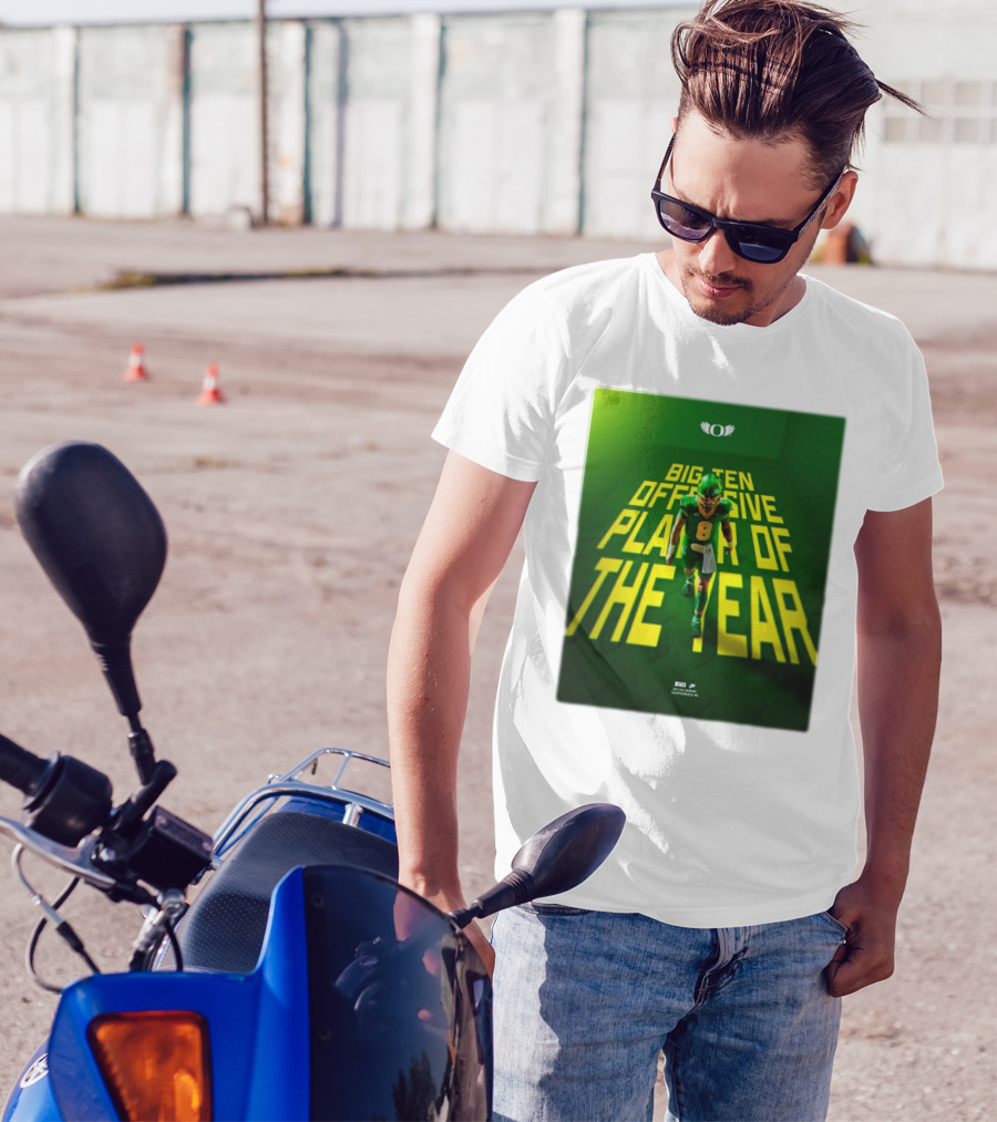 Oregon Ducks Big Ten Offensive Player Of The Year T-Shirt
