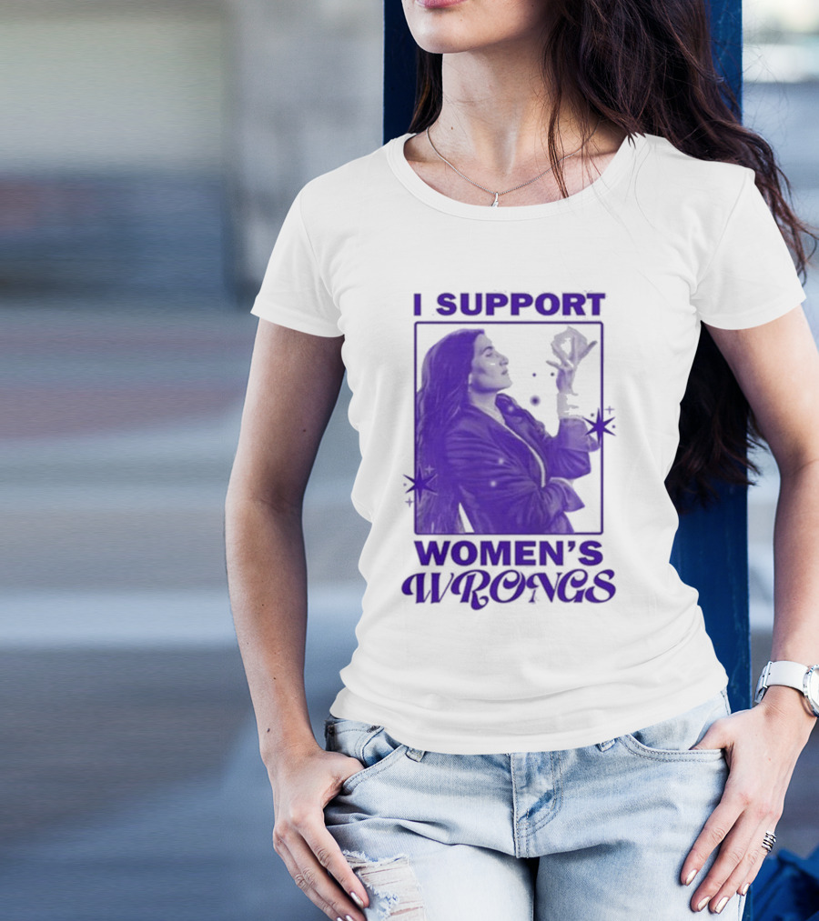 I Support Women’s Wrongs Agatha All Along WandaVision Magic Pose T-Shirt