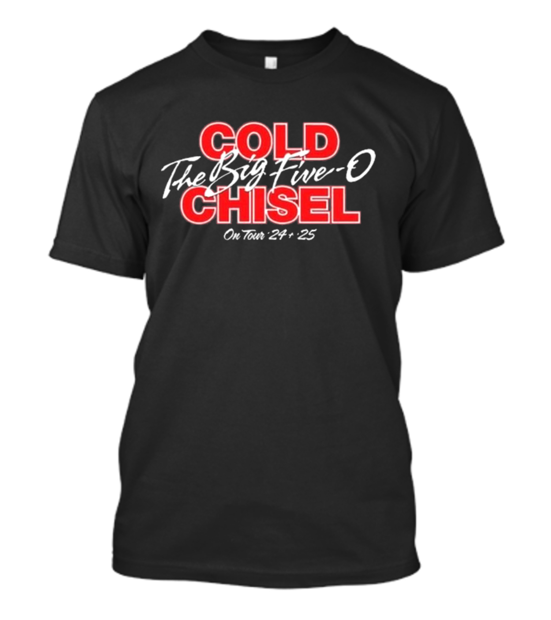 Cold Chisel The Big Five-O On Tour 24+25 T-Shirt