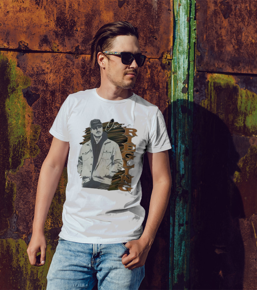 Owen Riegling Styled Portrait With Jacket And Cap T-Shirt