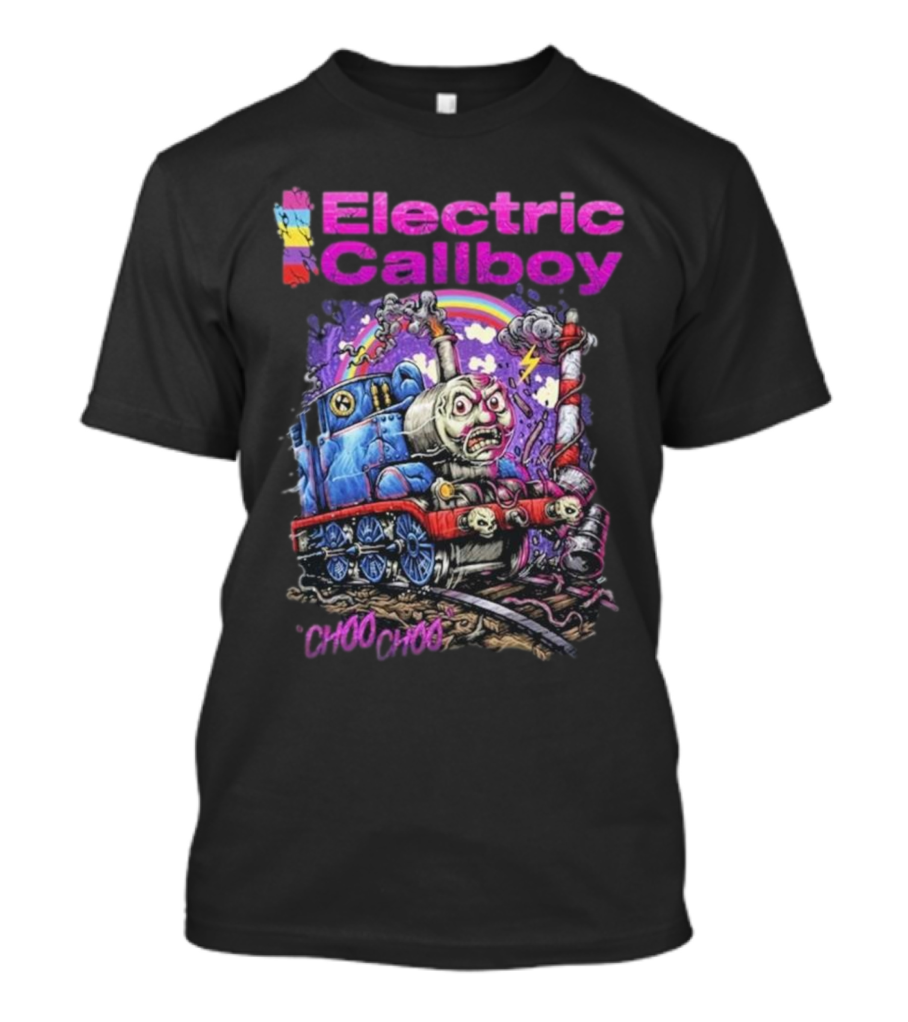 Electric Callboy Colorful Train Madness Choo Choo T-Shirt