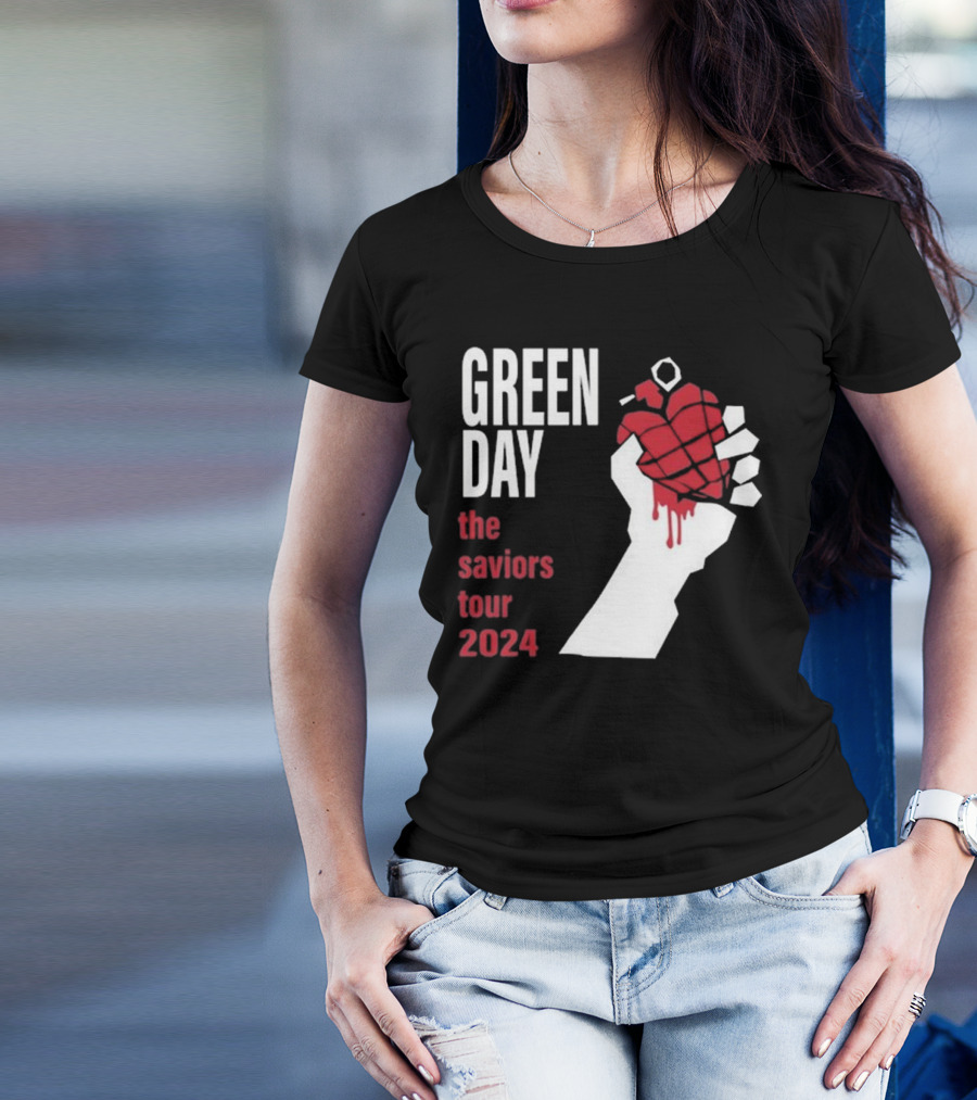 Green Day The Saviors Tour T-Shirt