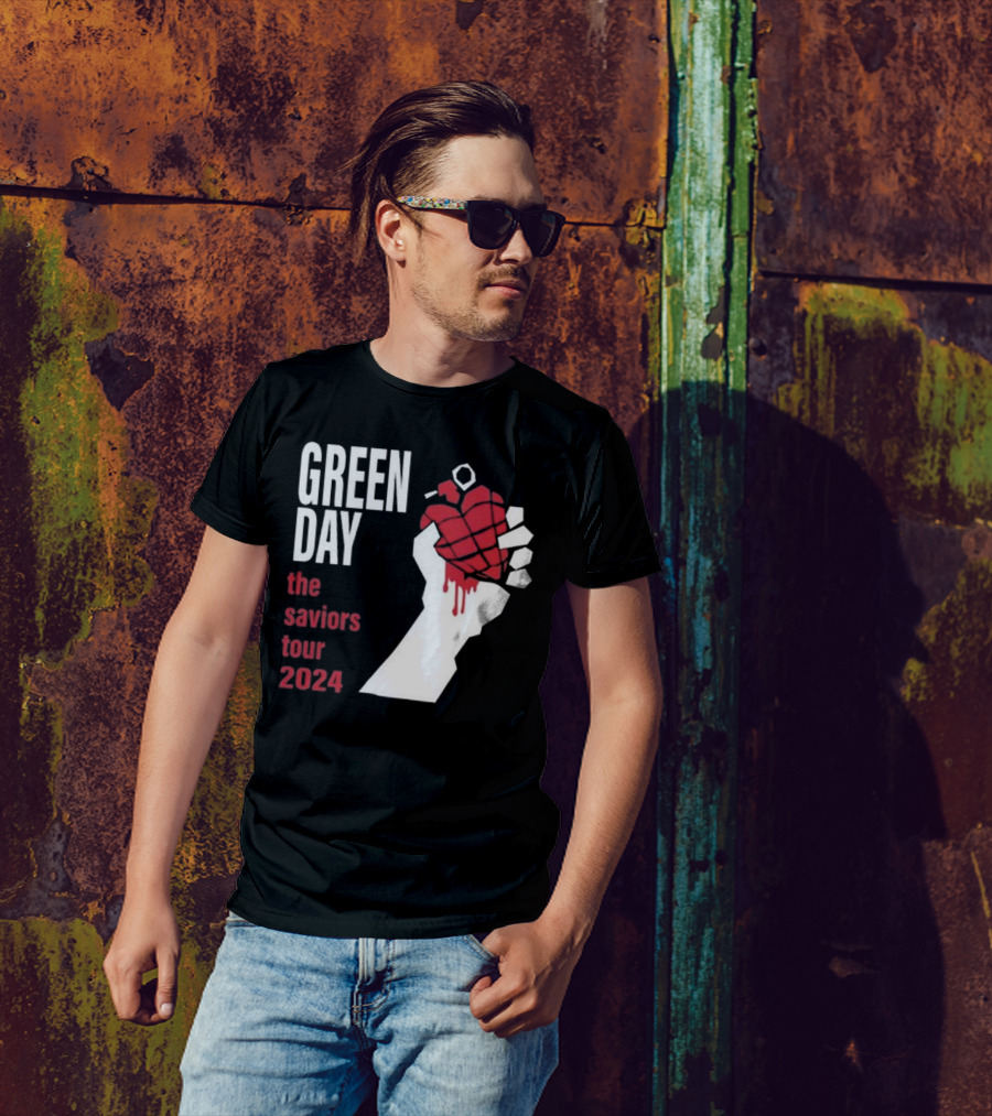 Green Day The Saviors Tour T-Shirt