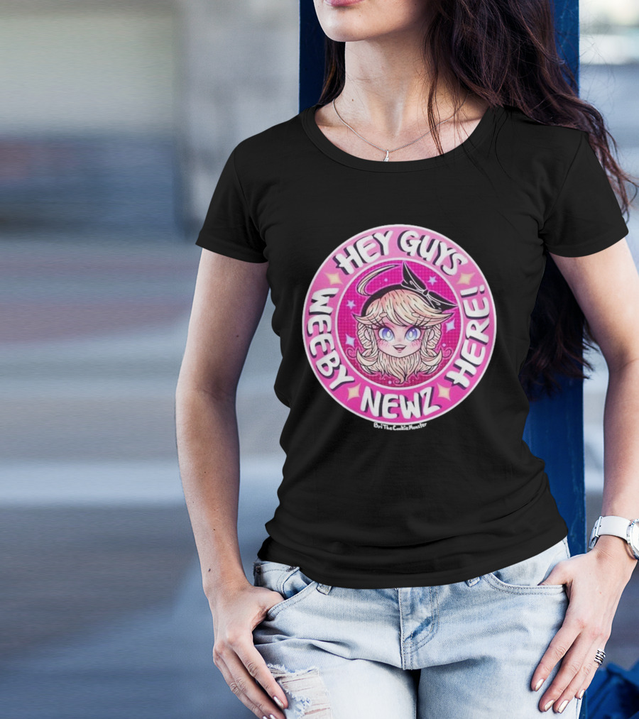 Hey Guys Weeby Newz Chibi Weeby Here T-Shirt