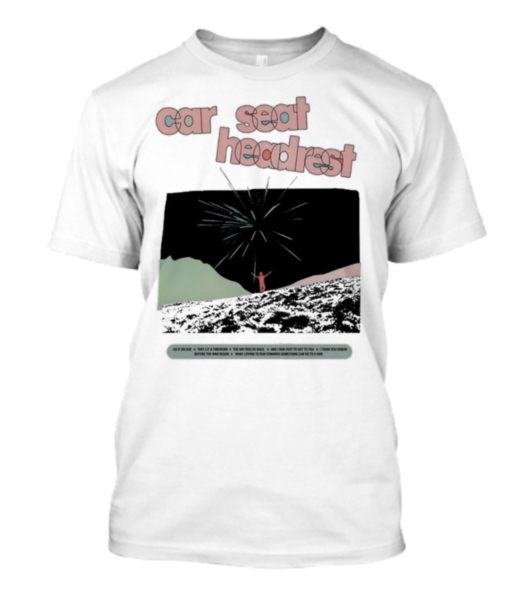 Car Seat Headrest 2024 Life Worth Missing Explosive Outlines T-Shirt