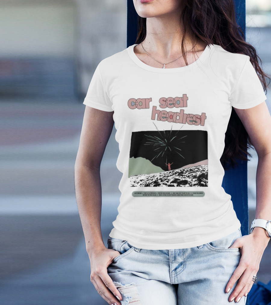 Car Seat Headrest 2024 Life Worth Missing Explosive Outlines T-Shirt