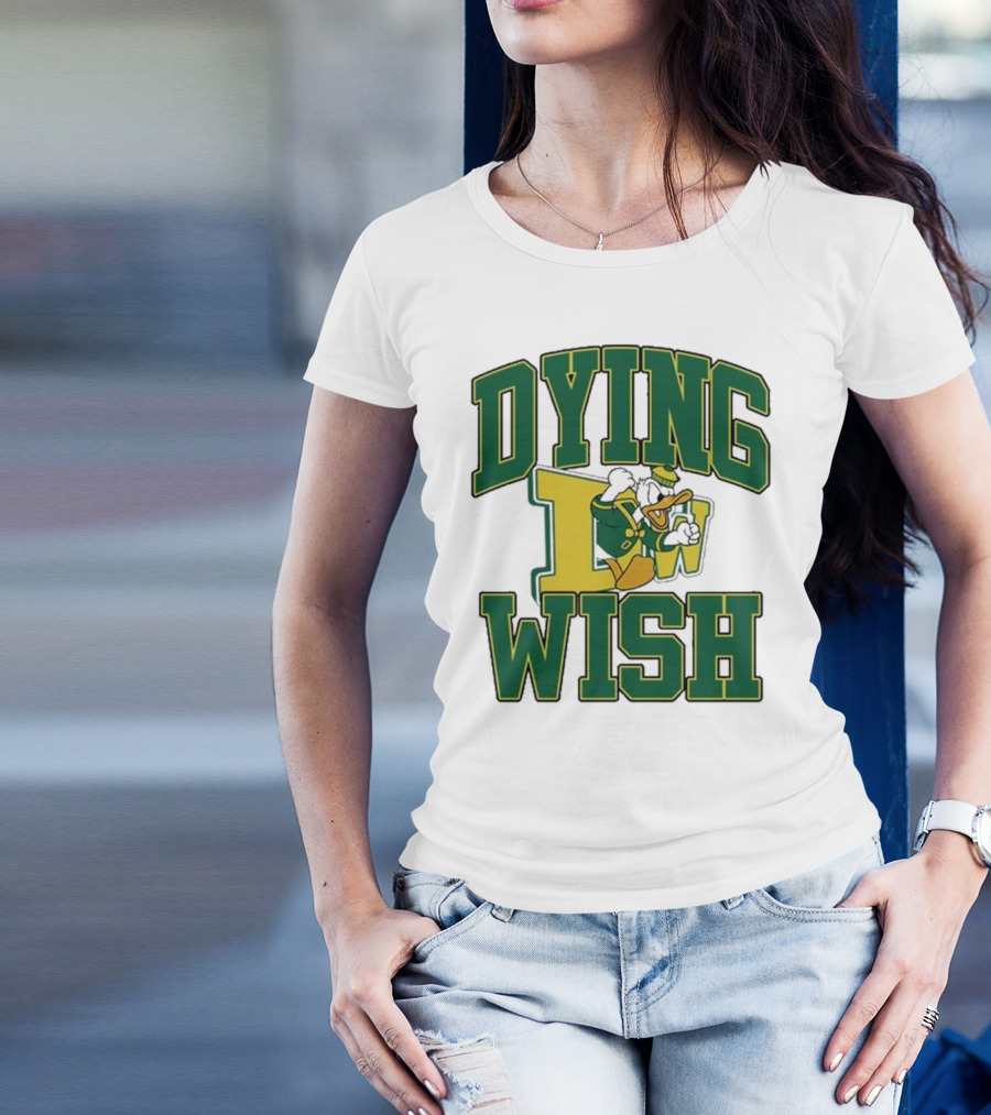 Dying Wish Donald Duck Sports Style T-Shirt