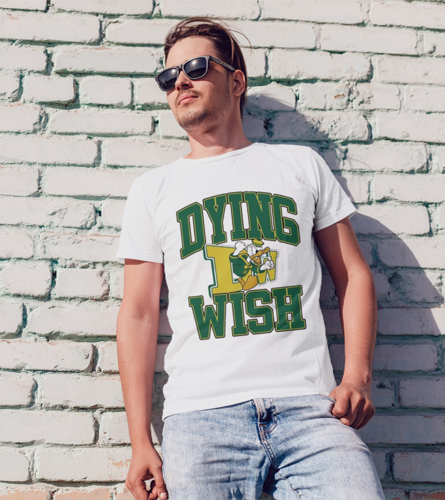 Dying Wish Donald Duck Sports Style T-Shirt