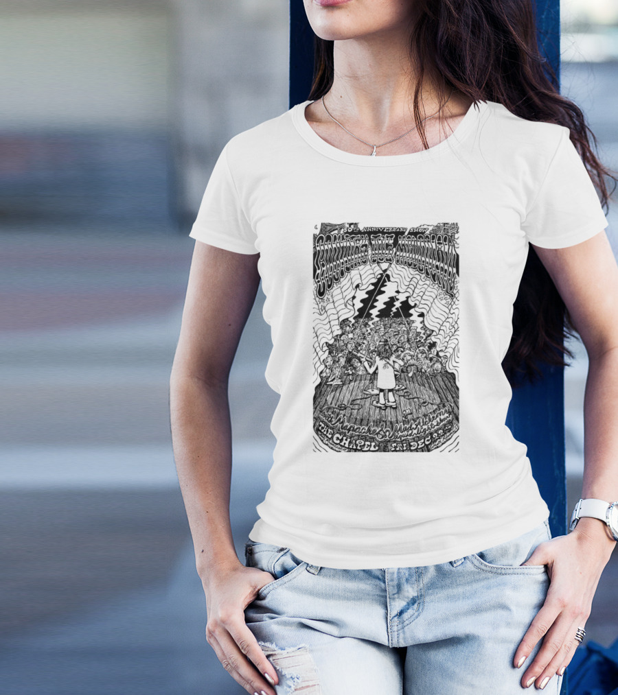50th Anniversary Show Mapache With Matt Adams At The Chapel San Francisco CA December 22 T-Shirt
