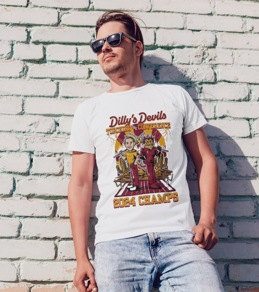 Dilly's Devils Torching The Conference 2024 Champs T-Shirt