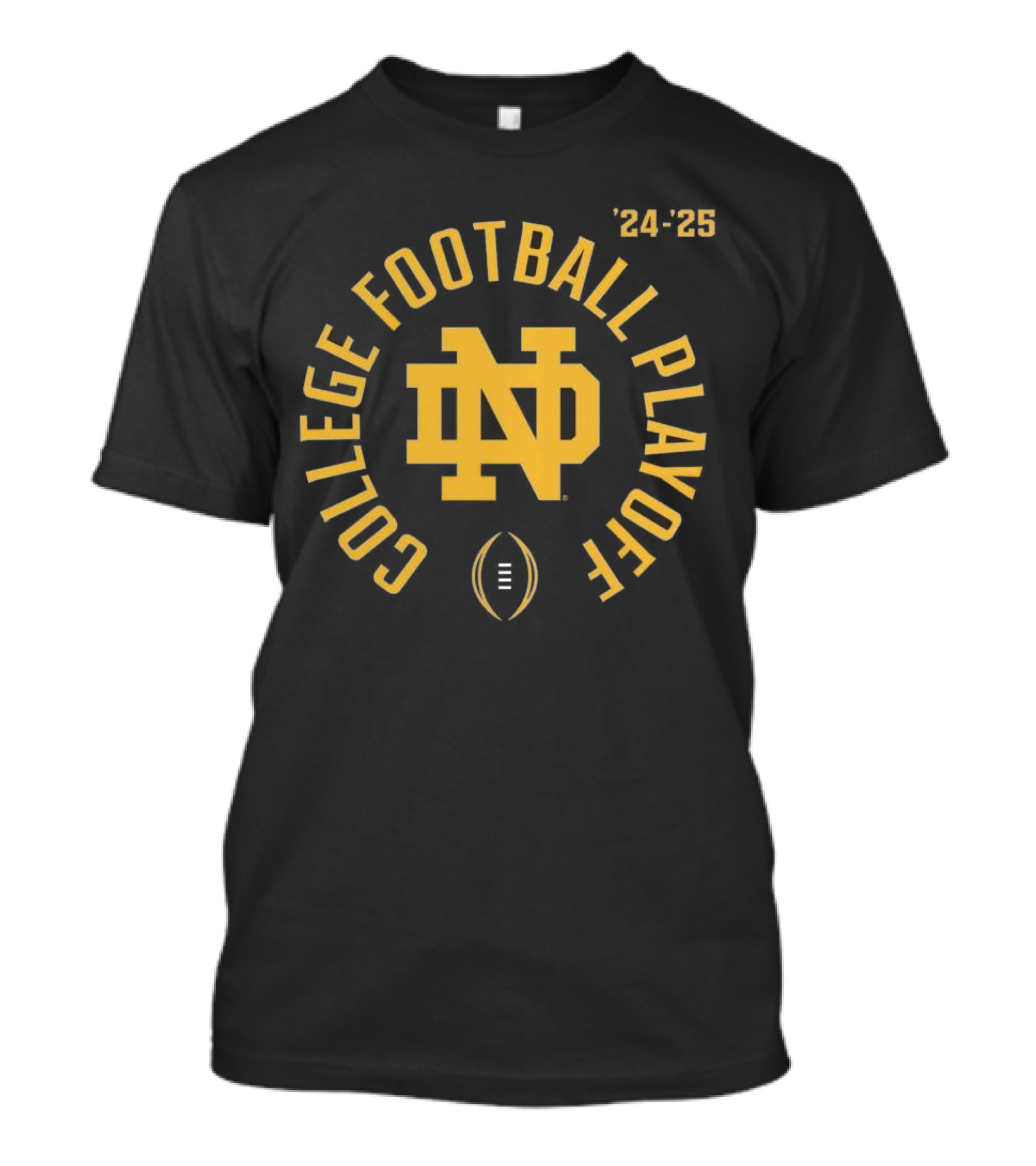 Notre Dame Fighting Irish College Football Playoff '24 '25 T-Shirt