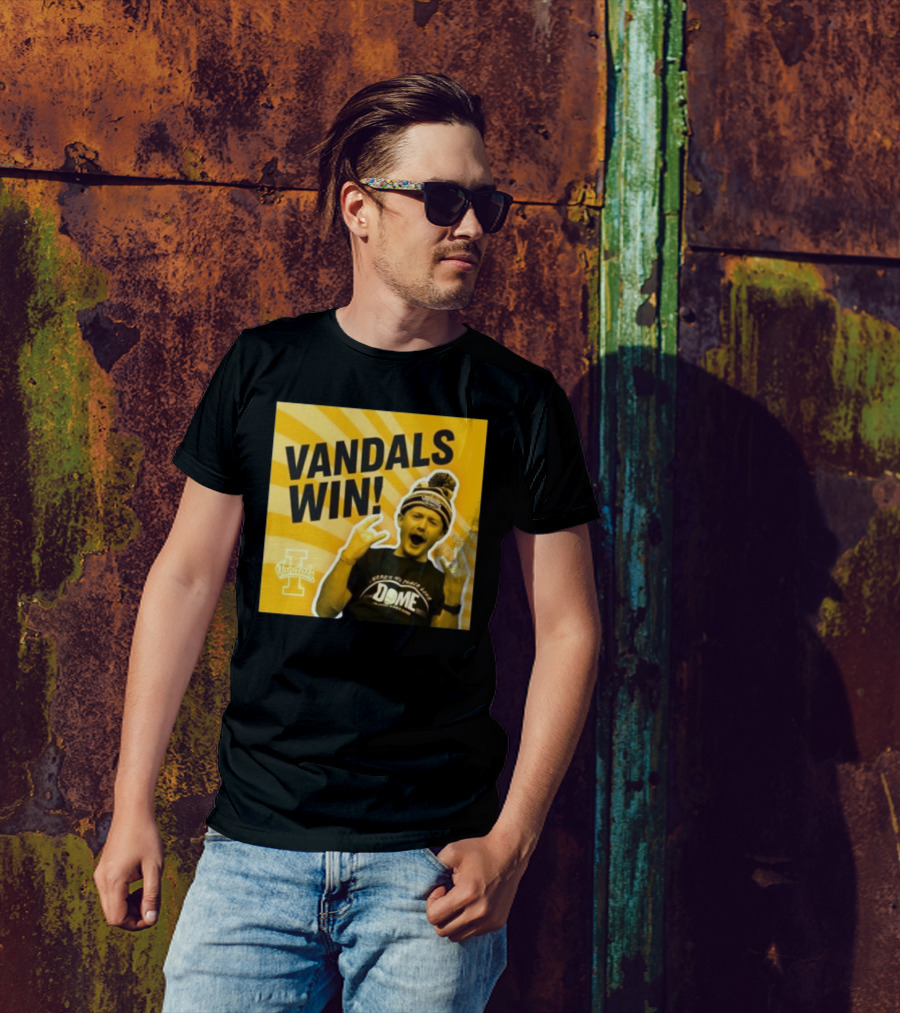 Vandals Win Dome We Made It Football Idaho Fans T-Shirt