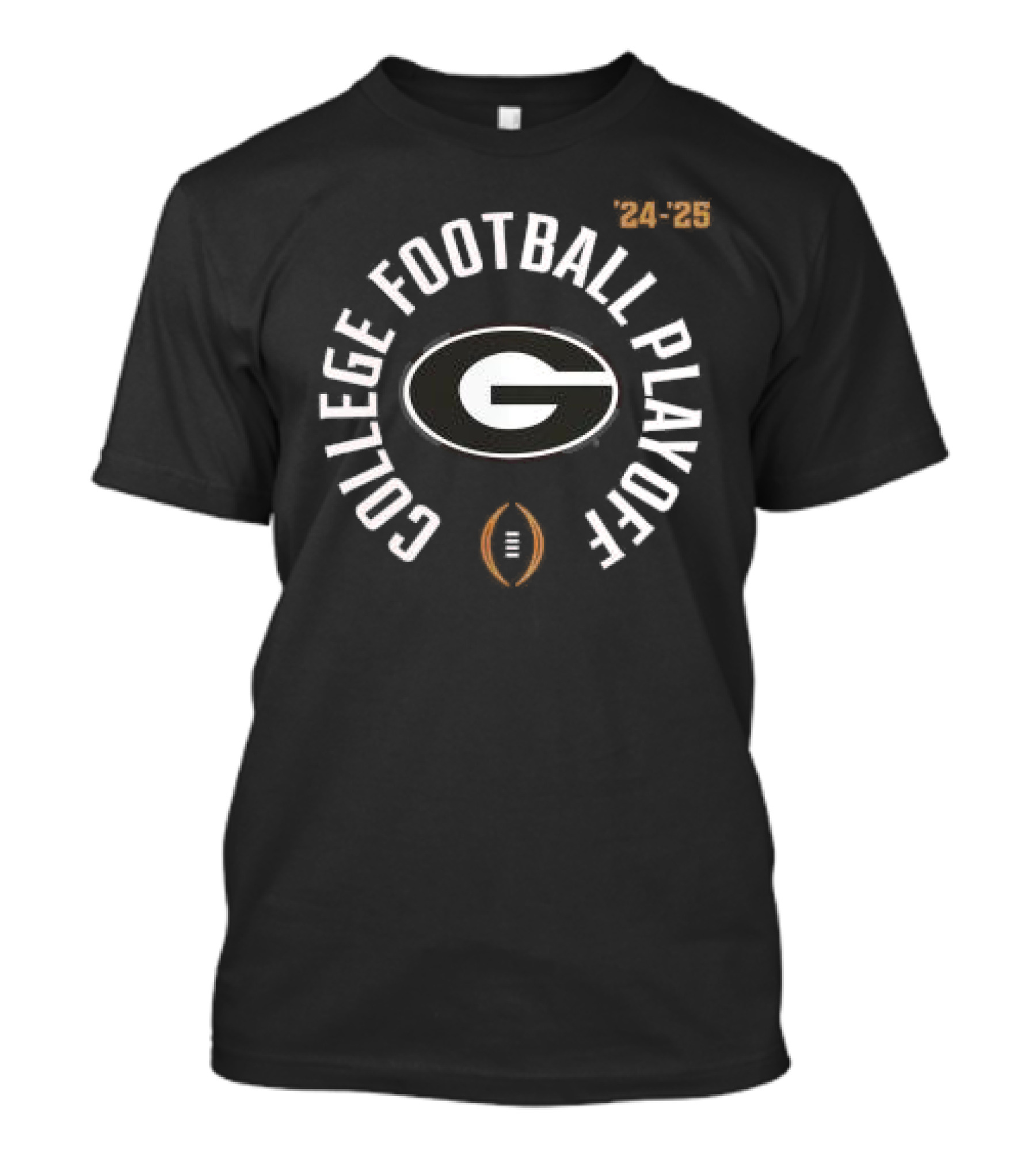 Georgia Bulldogs 2024-2025 College Football Playoff T-Shirt