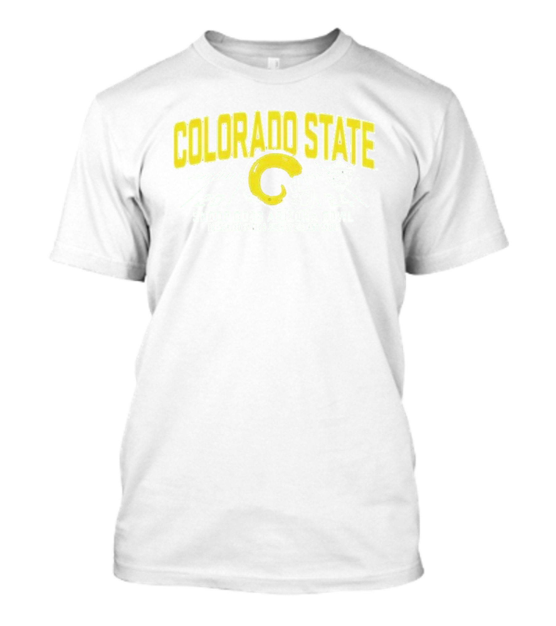 Colorado State Rams Snoop Dogg Arizona Bowl 2024 Presentation Performance T-Shirt