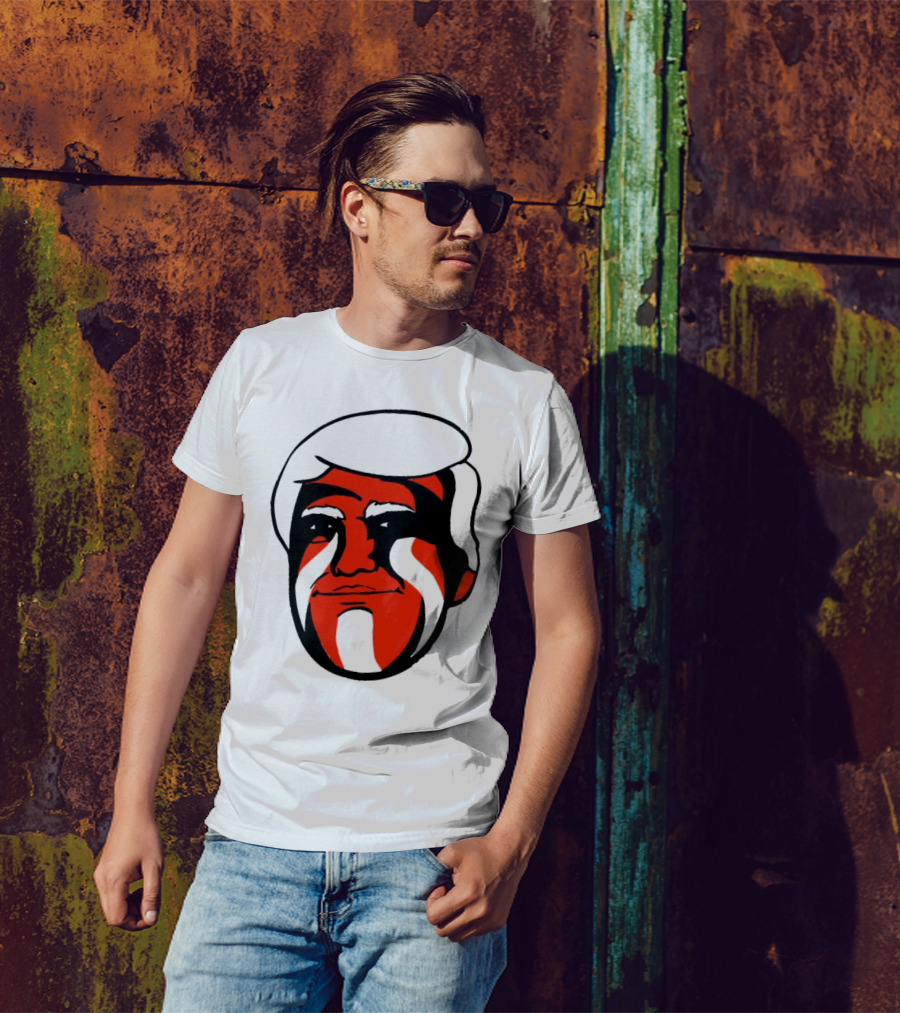 Donald Trump Cincinnati Bengals Face T-Shirt