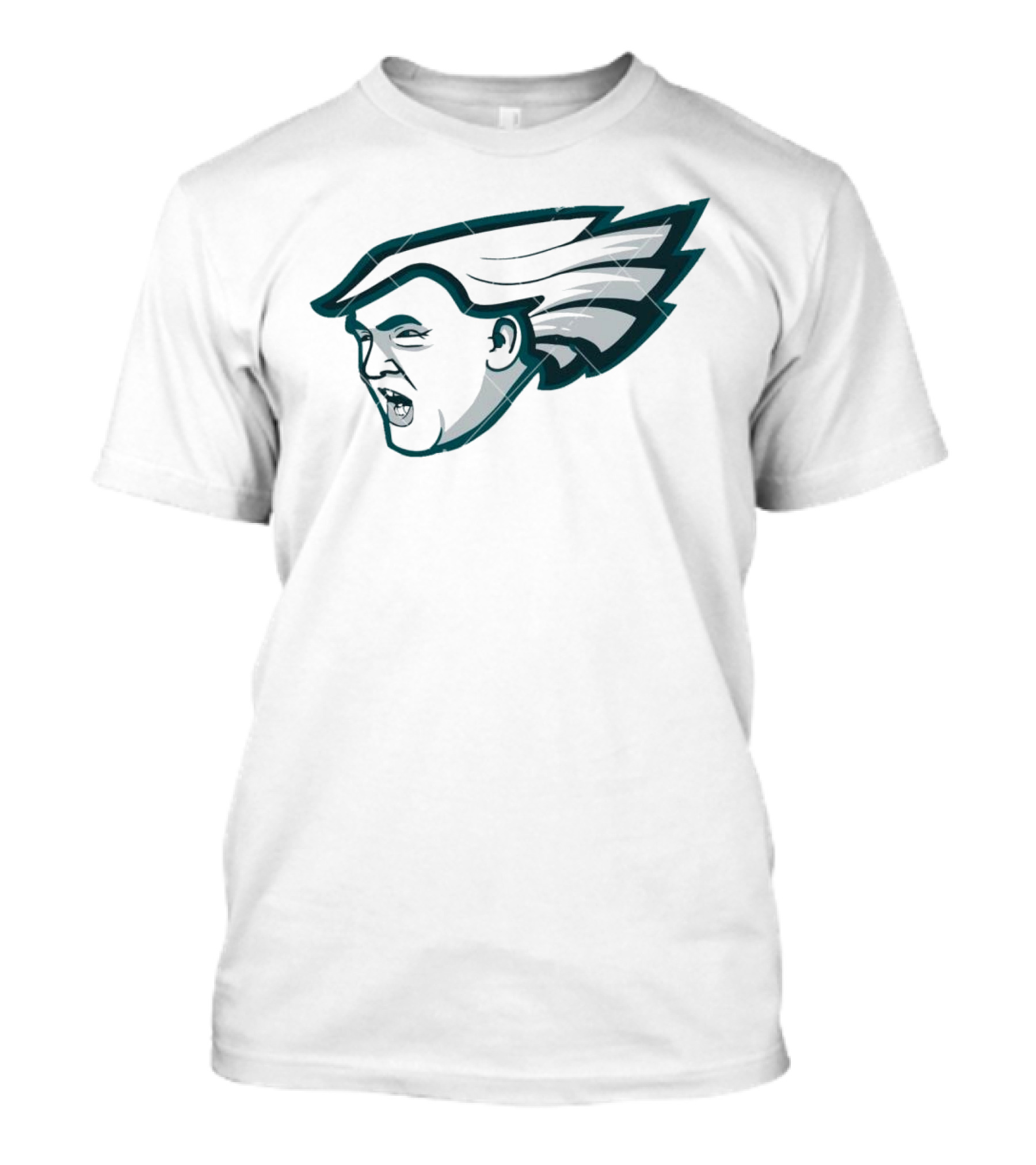 Donald Trump Philadelphia Eagles Mashup T-Shirt