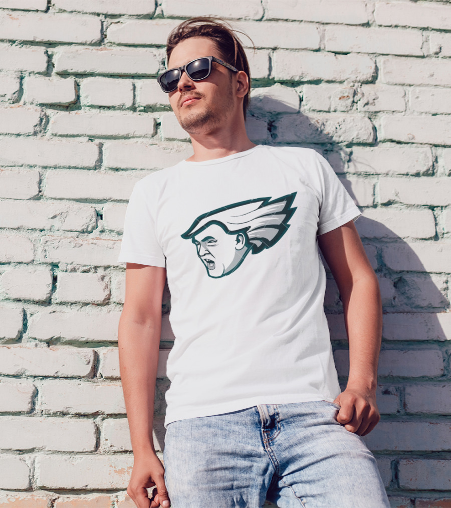 Donald Trump Philadelphia Eagles Mashup T-Shirt