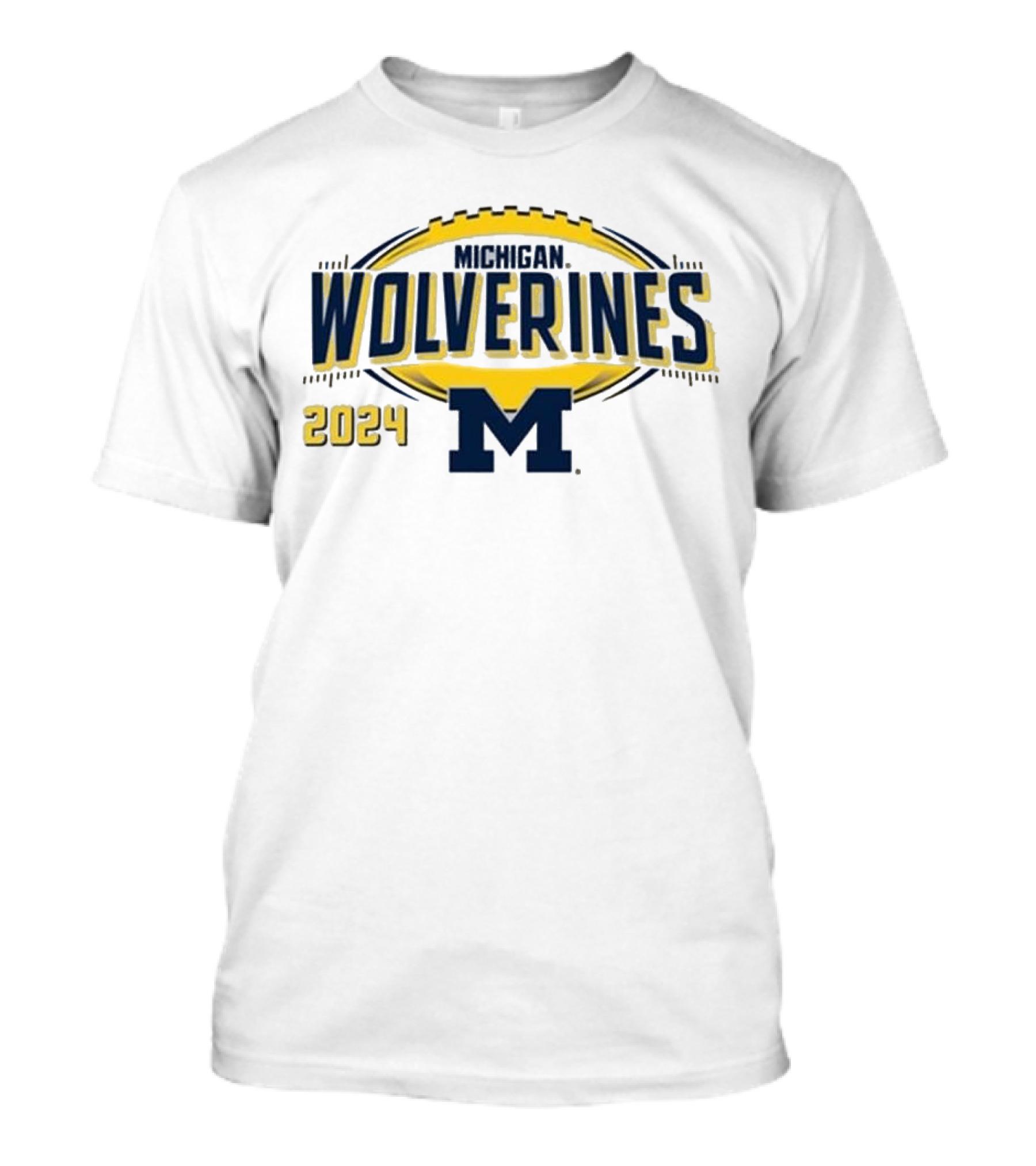 Michigan Wolverines 2024 Reliaquest Bowl Football M T-Shirt