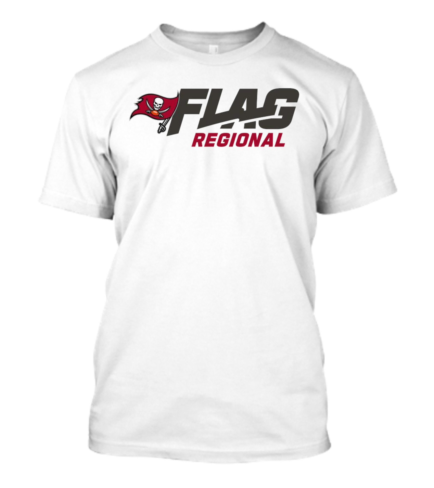 Tampa Bay Buccaneers Flag Regional Tournament NFL 2025 T-Shirt