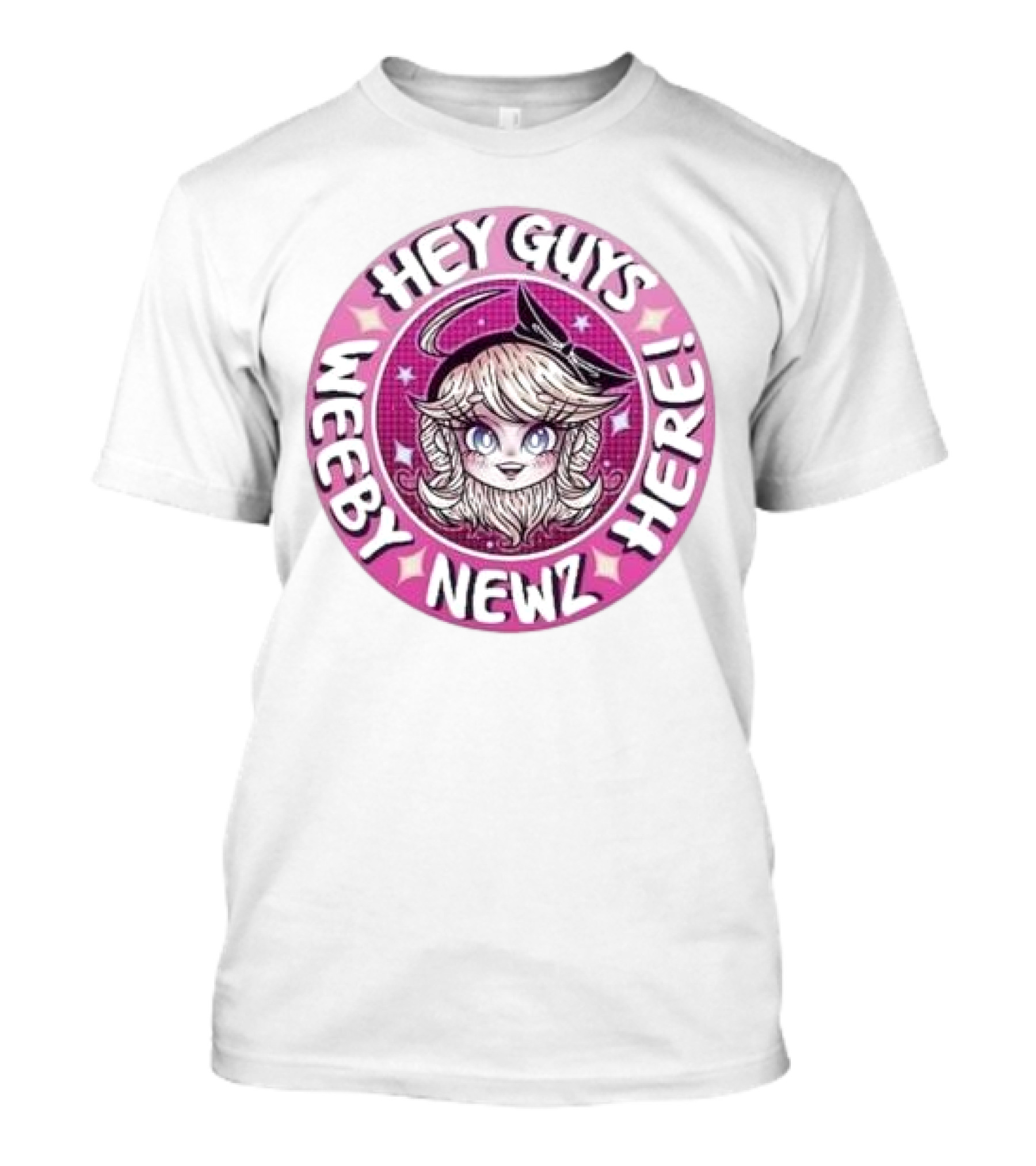 Weeby Newz Hey Guys Chibi Weeby Here T-Shirt