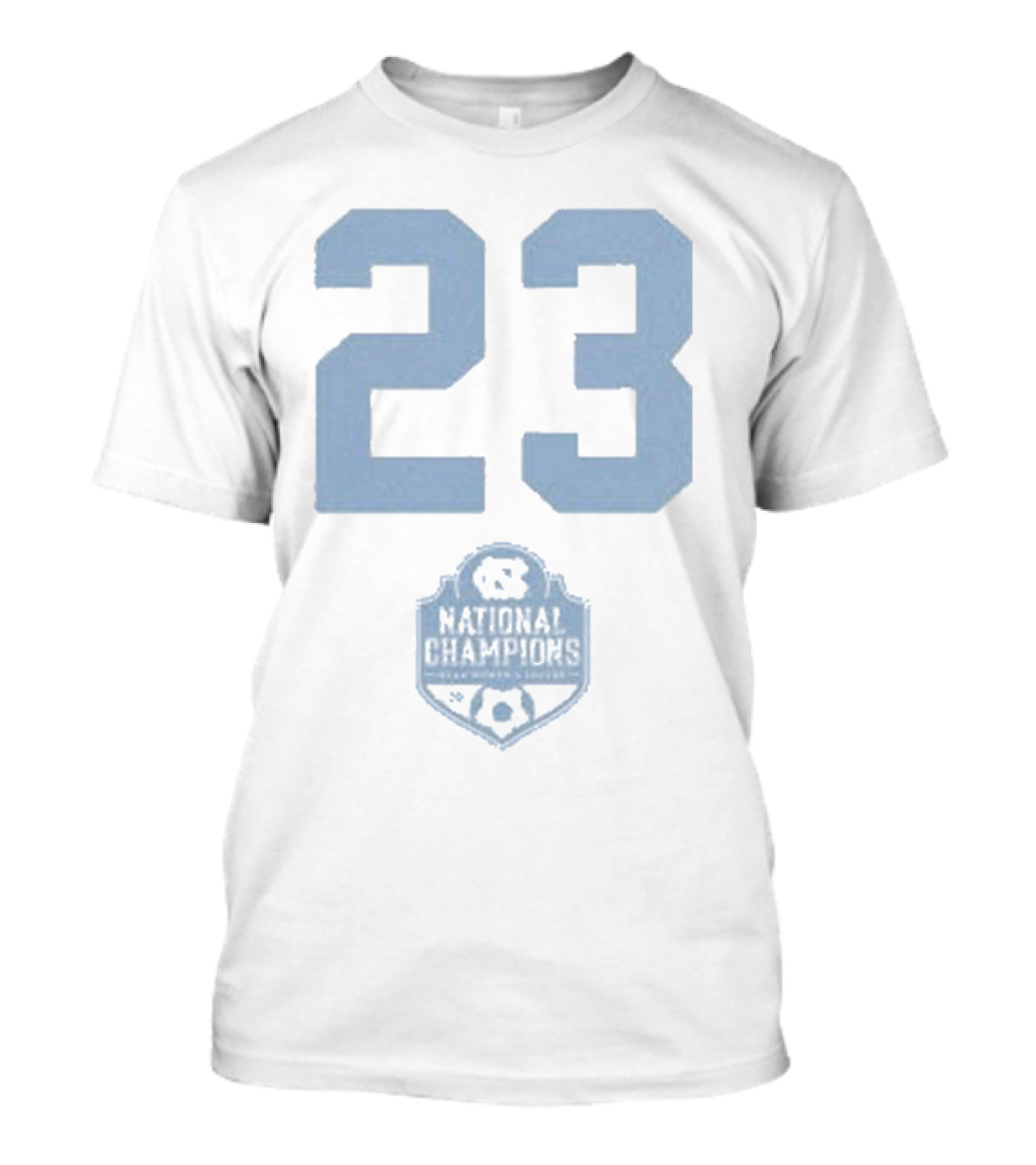 UNC National Champions 23 Soccer T-Shirt