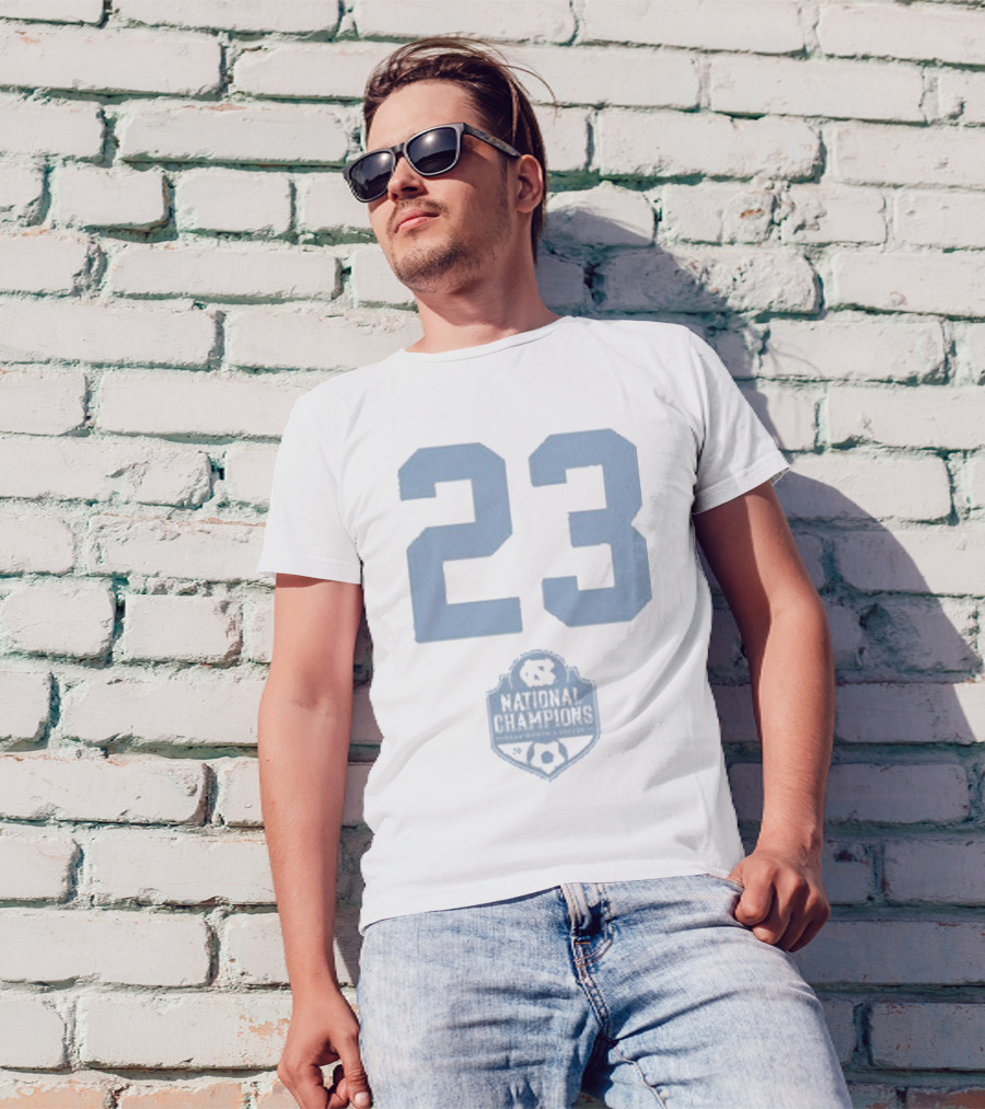 UNC National Champions 23 Soccer T-Shirt