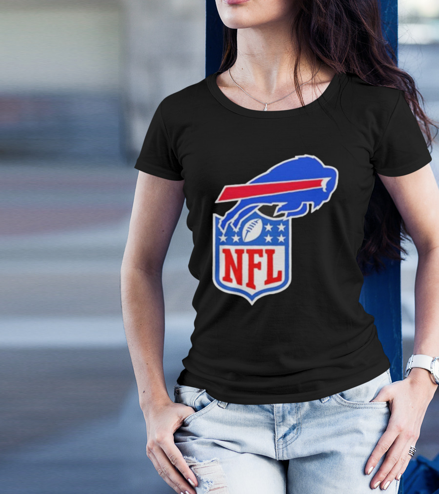 Buffalo Bills NFL Football Fusion Mark T-Shirt