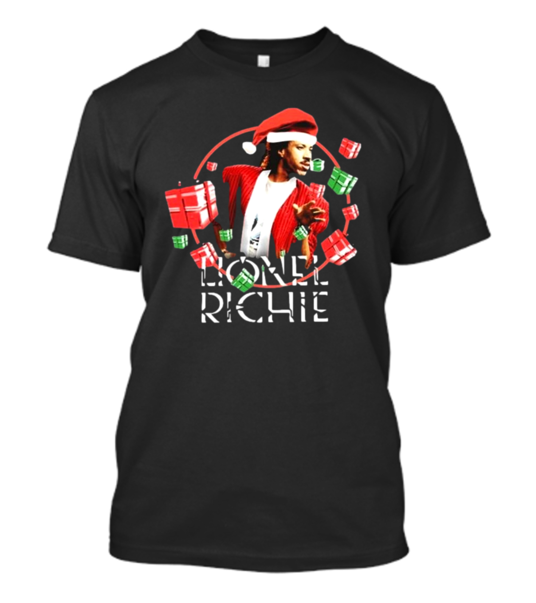 Lionel Richie Holiday 2024 Santa Hat Gifts T-Shirt