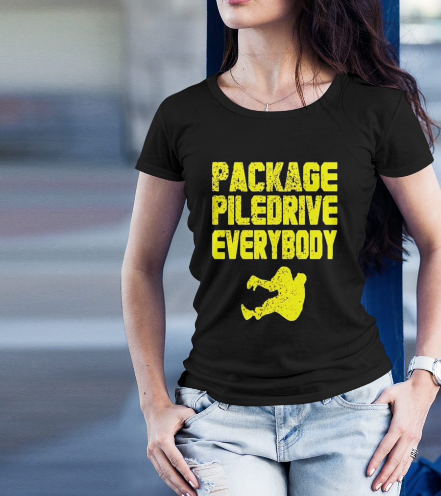Package Piledrive Everybody Wrestling Move T-Shirt