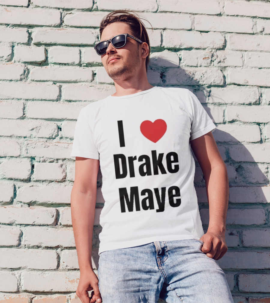 I Heart Drake Maye Fan Love T-Shirt