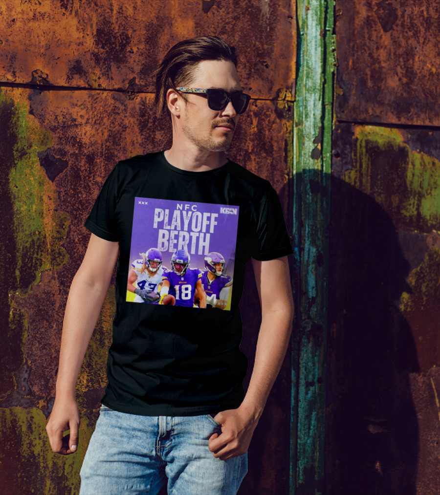 NFC Playoff Berth Minnesota Vikings KFAN T-Shirt