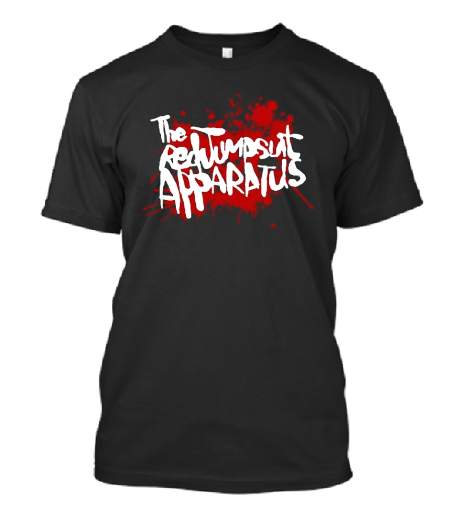 The Red Jumpsuit Apparatus Guardian Angel Lyric Red Splatters T-Shirt
