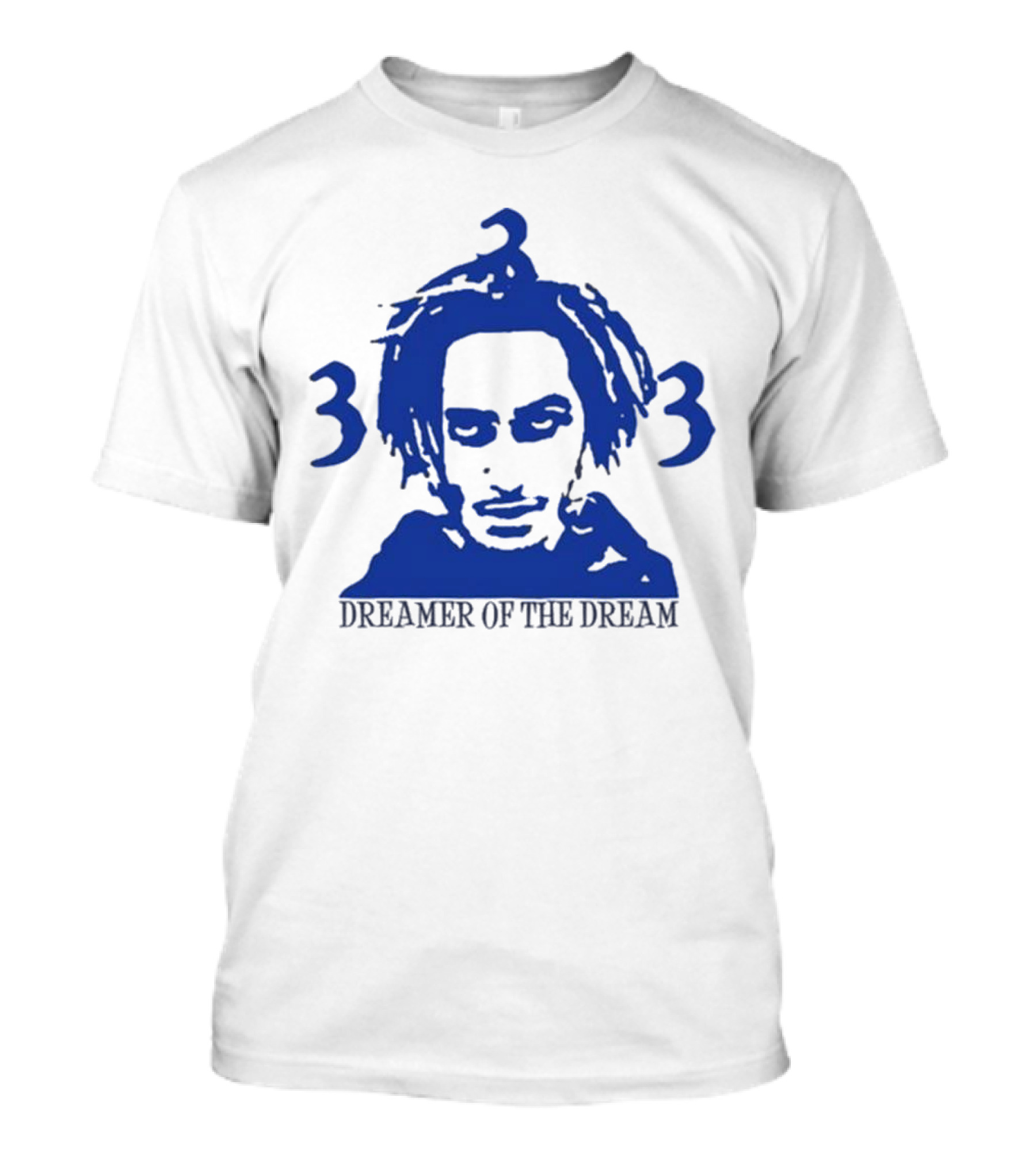 333 Tour Dreamer Of The Dream Silhouette Blue T-Shirt