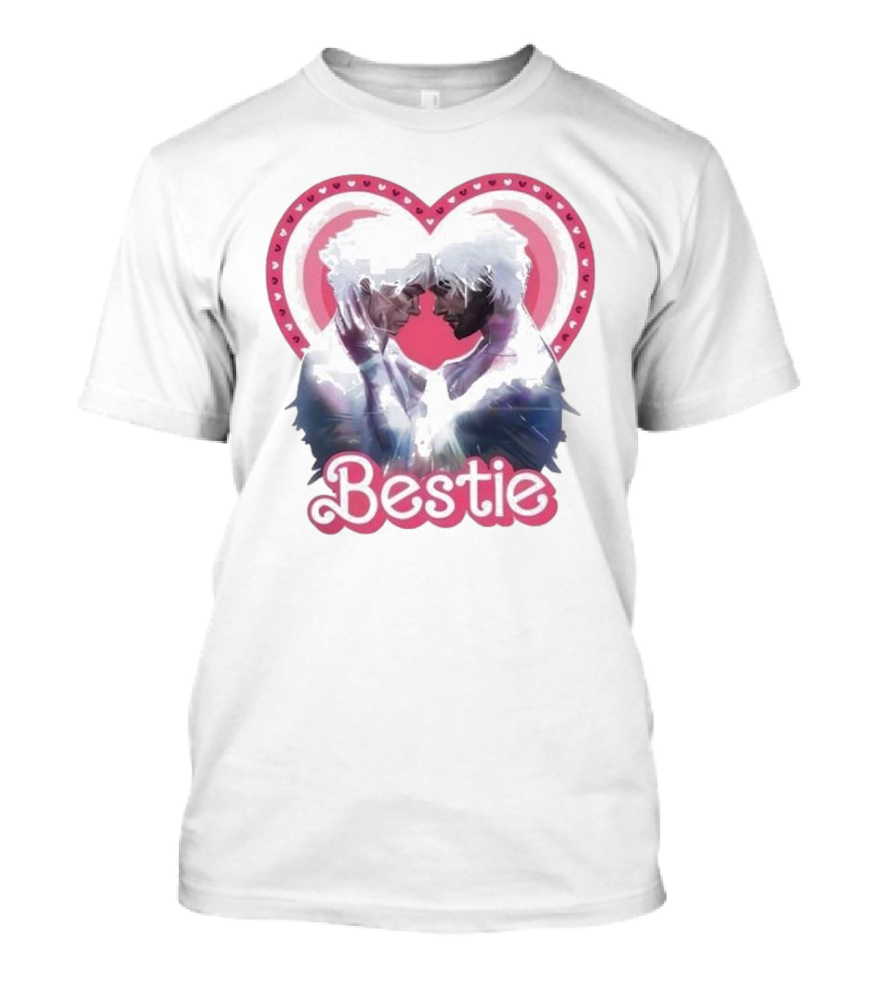 Jayce Viktor Arcane Bestie Heart Embrace T-Shirt
