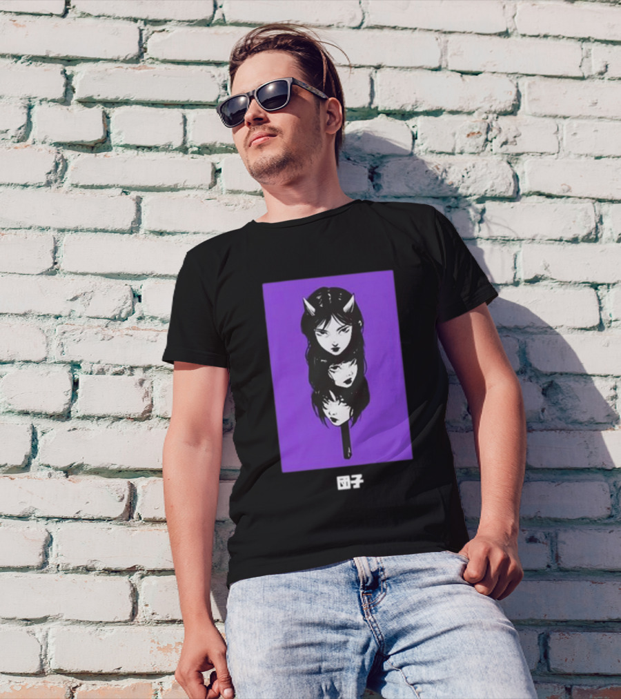 Oni Dango Nogiart Triple Face T-Shirt
