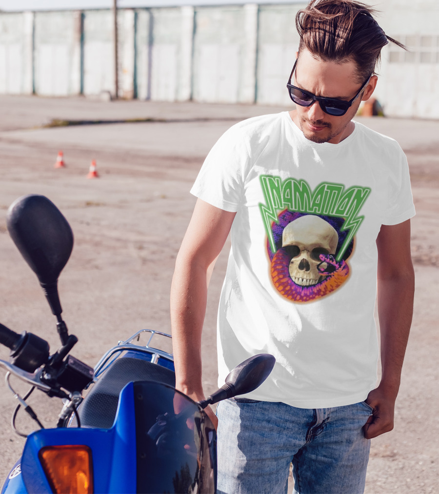 In4mation Skull Snake Iconic T-Shirt