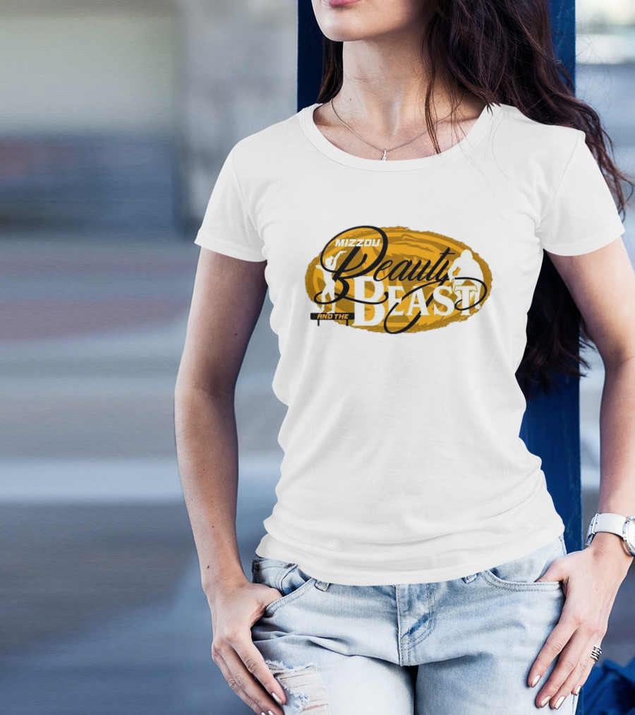 Mizzou Tigers Beauty And The Beast T-Shirt
